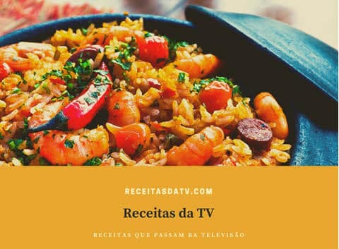 Receitas da TV frutos do mar