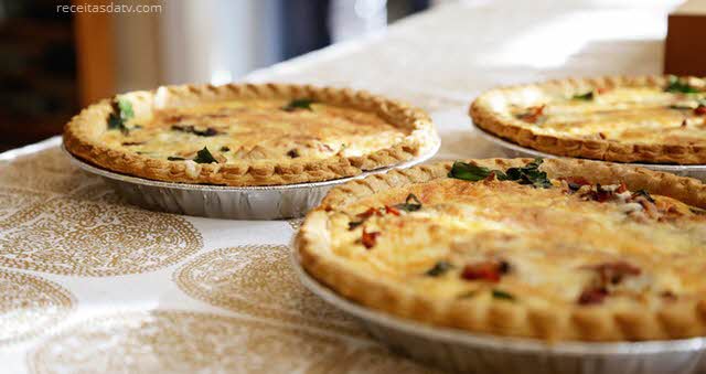 Receita de quiche