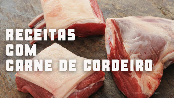 Receitas da tv com carne de cordeiro