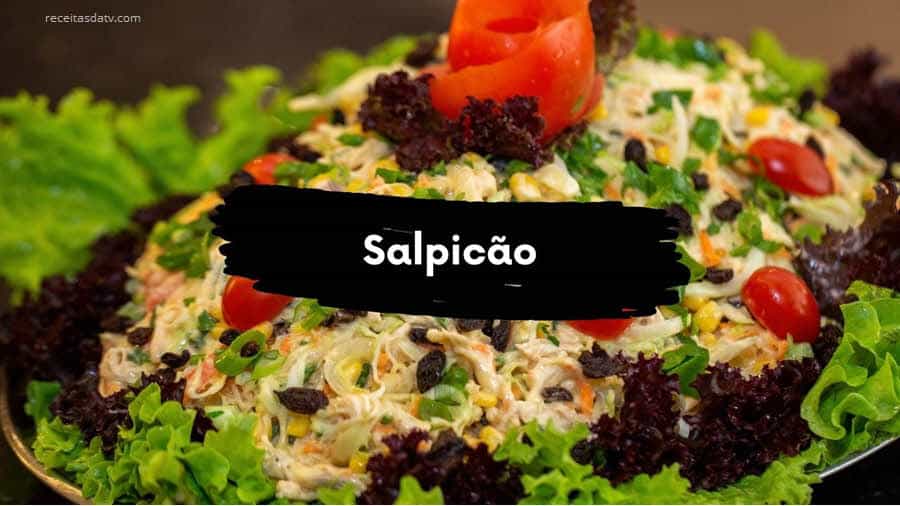 Salpicão natalino de frango