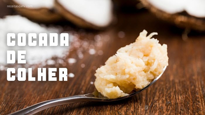 Receitas da TV cocada de colher