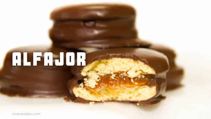 Receitas da tv de alfajores