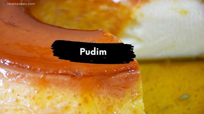 Receitas de pudim