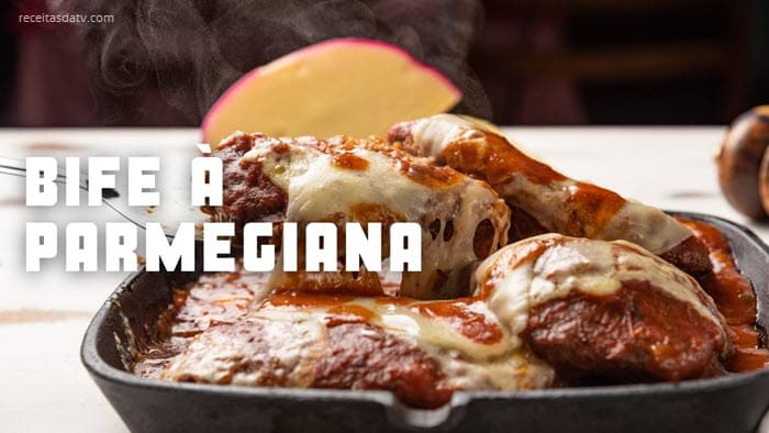 Receitas da TV bife à parmegiana