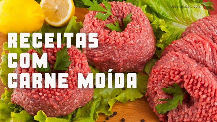 Receitas da TV com carne moída