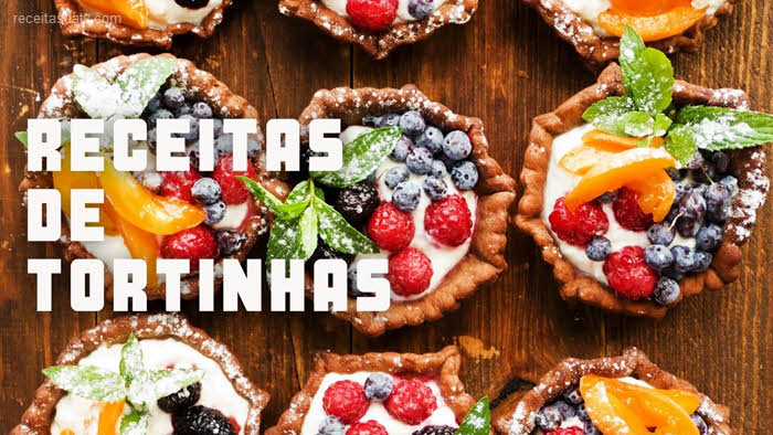 Receitas da TV de tortinhas doces