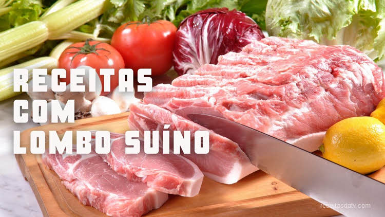 receitas da tv com lombo suíno