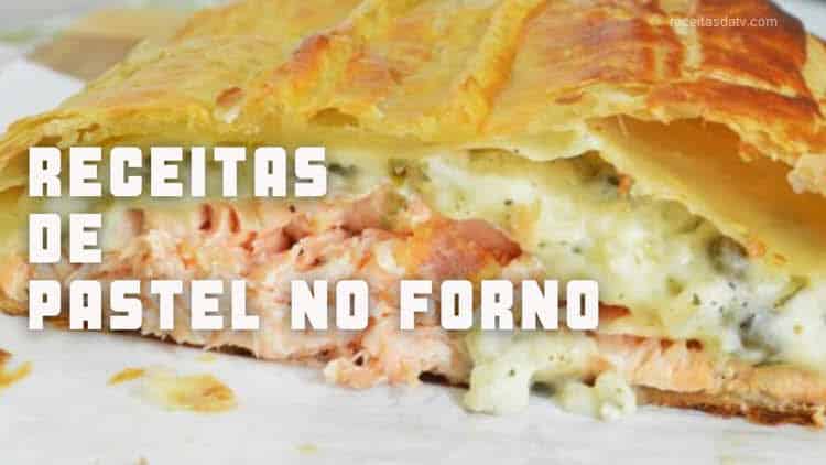 Receitas da TV de pastel no forno