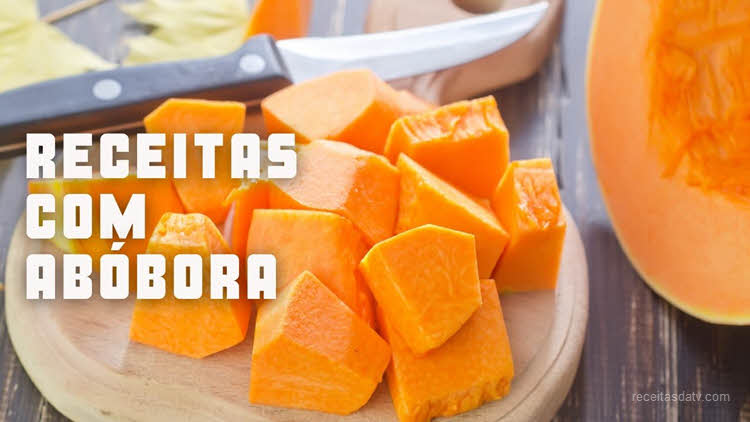 Receitas da tv com abóbora