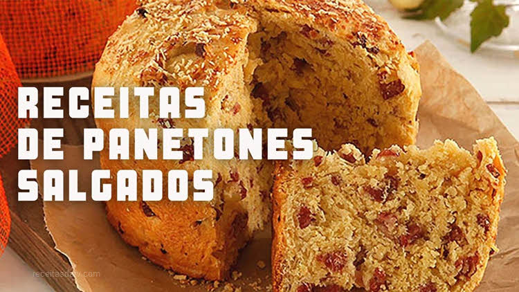 Receitas da TV de panetones salgados