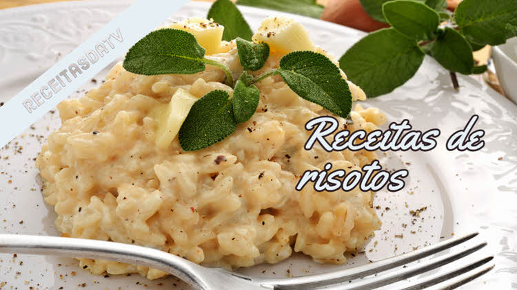 Receitas da TV de risotos