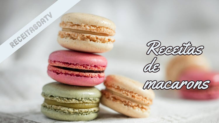 Receitas da TV de macarons