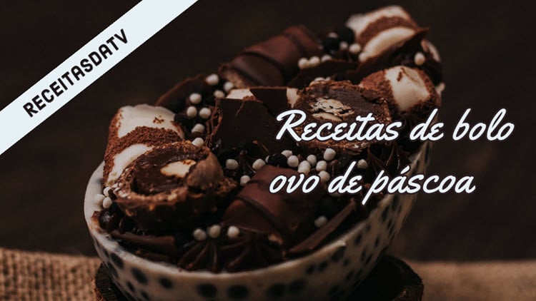 Receitas da TV de bolo ovo de páscoa