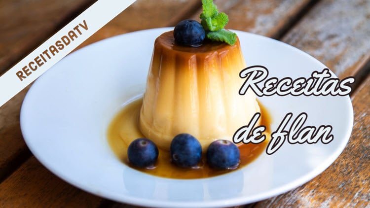 Receitas da TV de flan