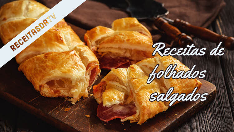 Receitas da TV de folhados salgados