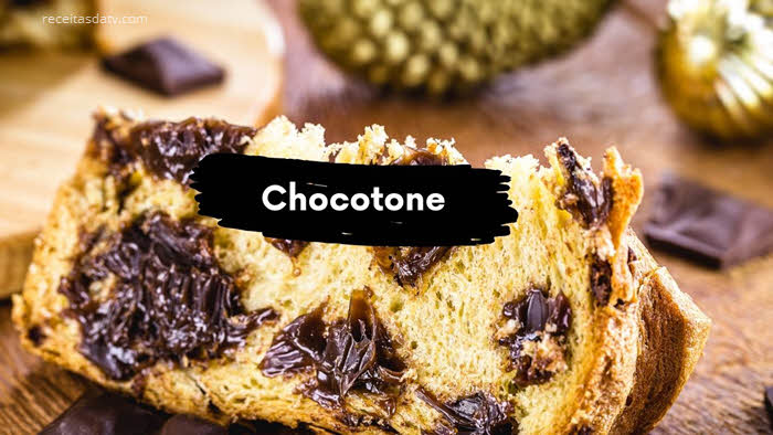 Receitas da TV de chocotone