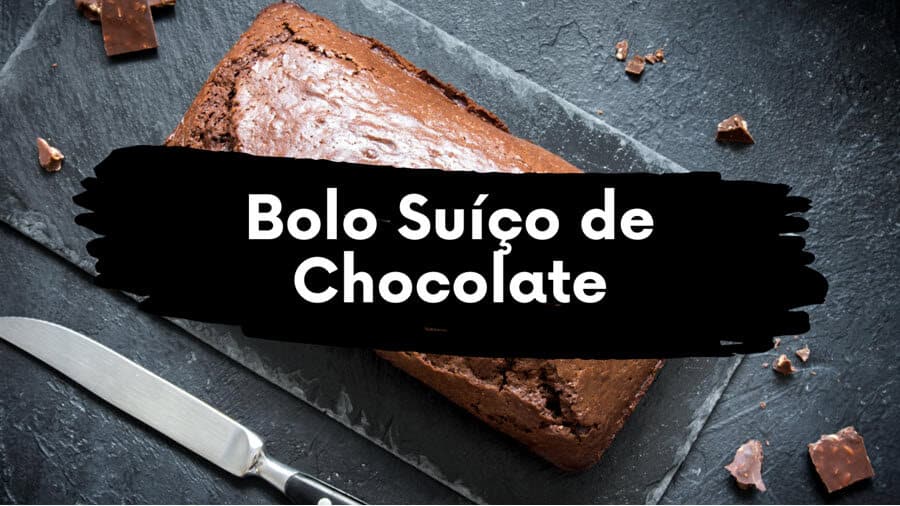 Bolo Suíço de Chocolate