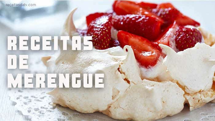 Receitas da TV de merengue