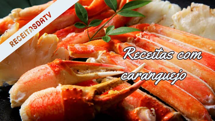 Receitas da TV com caranguejo